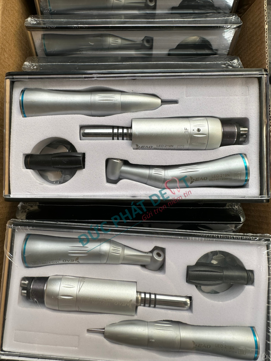 Bộ tay khoan chậm LEO - 219C Chốt gạt - Ảnh 2