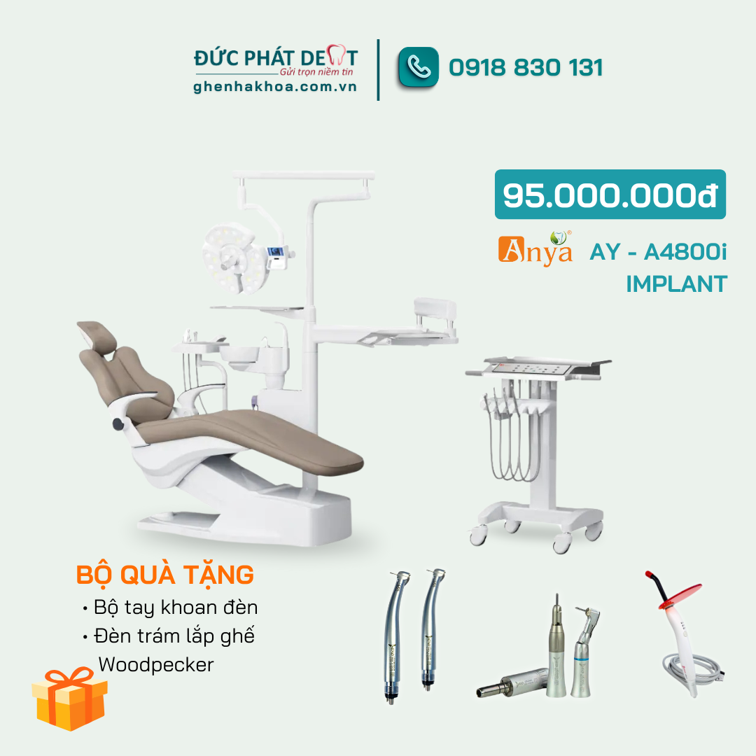 Ghế Nha Khoa Anya - AY-A4800i Implant