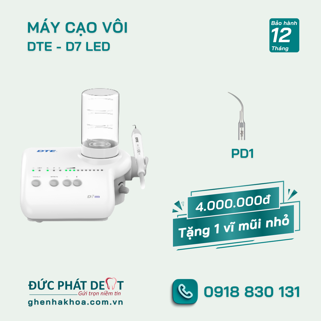 Máy cạo vôi DTE - D7 LED