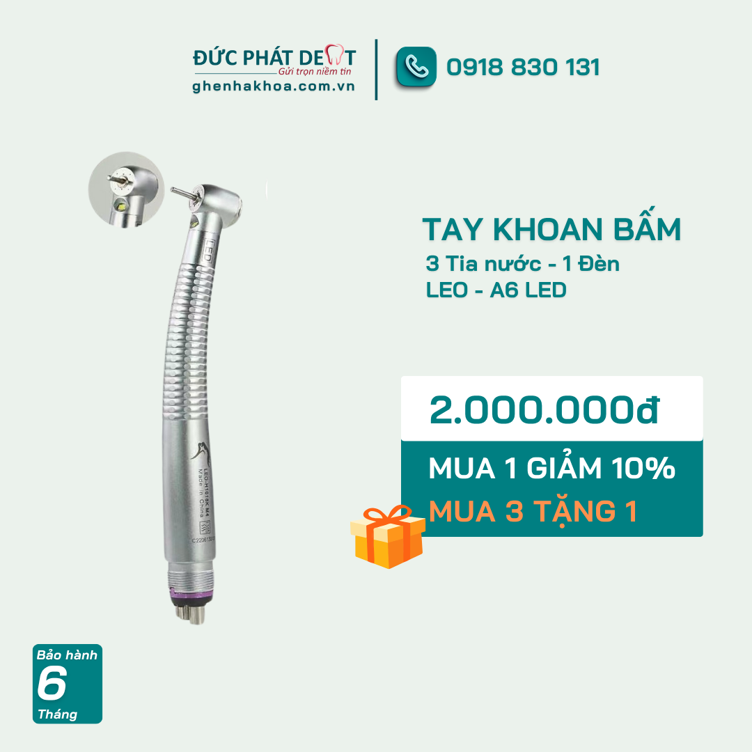 Tay khoan bấm LEO - A6 LED