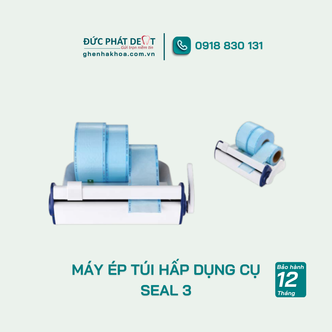 Máy ép túi hấp dụng cụ SEAL 3