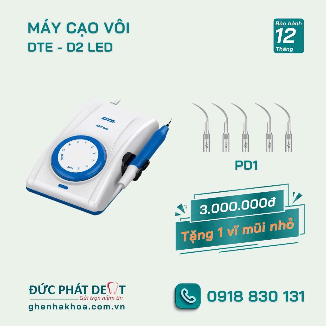 Máy cạo vôi DTE - D2 LED