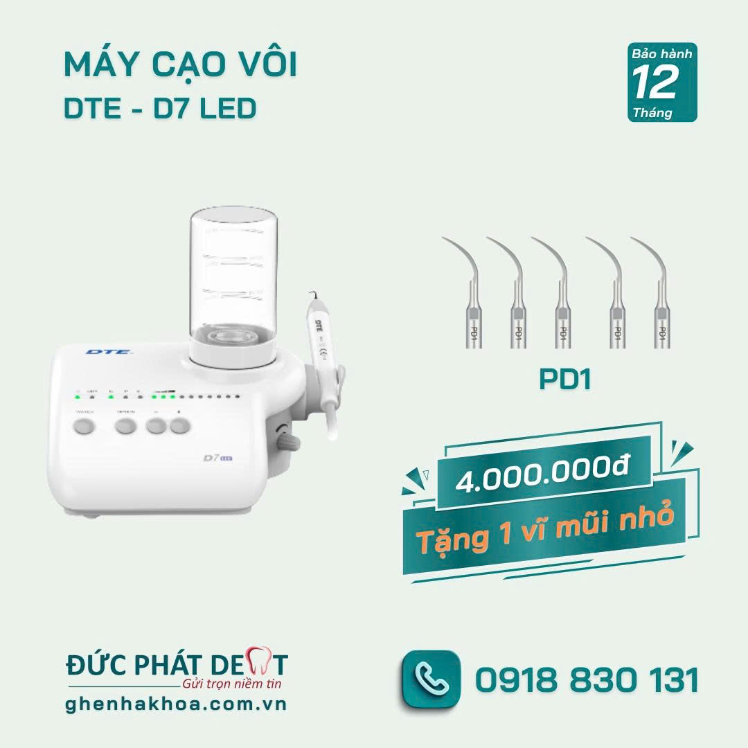 Máy cạo vôi DTE - D7 LED