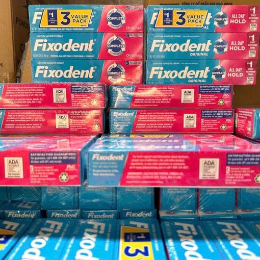 Keo dán hàm Fixodent