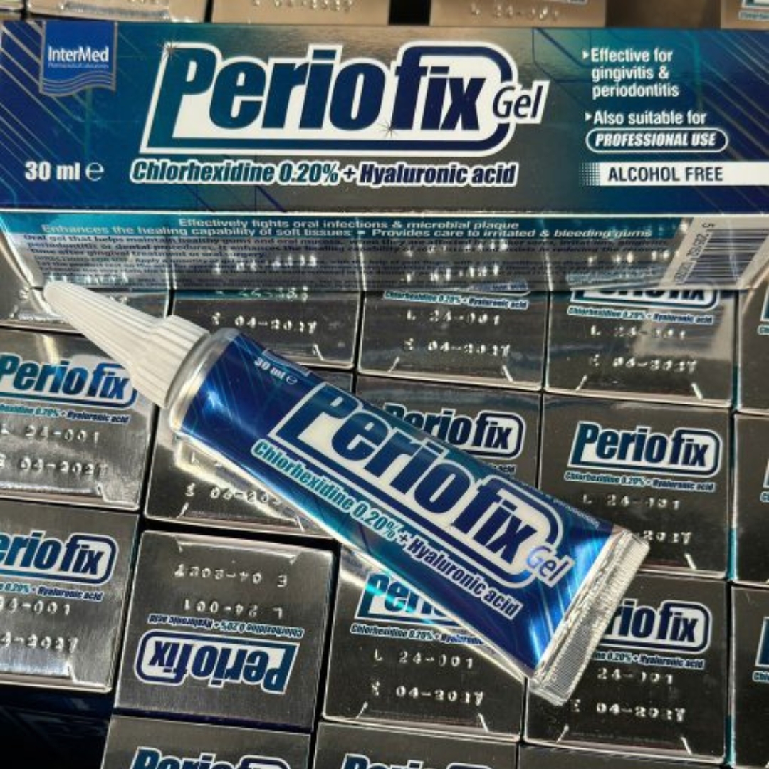 Gel bôi Periofix Gel 30ml - Viêm nha chu, viêm nướu, viêm răng Implant