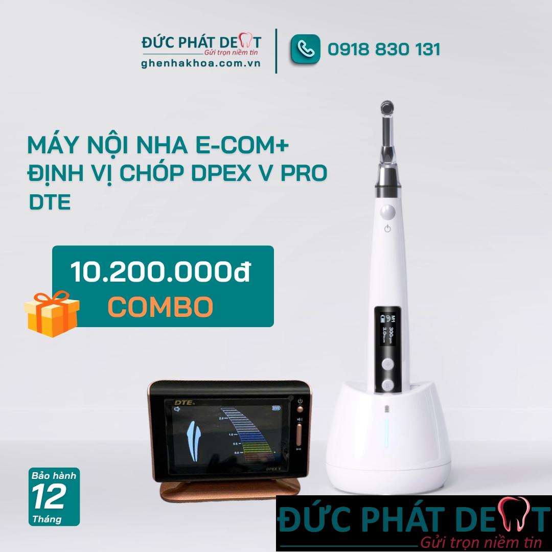 Máy nội nha DTE - E COM+ Và máy định vị chóp DTE - DPEX V PRO