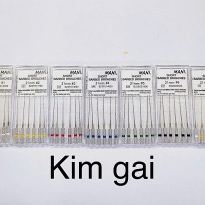 Trâm gai Mani Short Barbed Broaches – Mani